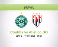 Pronóstico Coritiba Atlético GO (09 octubre 2025)