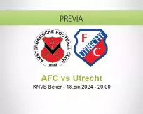 Pronóstico AFC Utrecht (18 diciembre 2024)