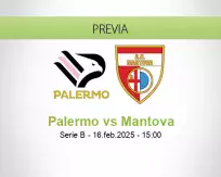 Pronóstico Palermo Mantova (16 febrero 2025)