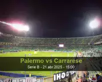 Palermo vs Carrarese