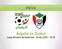 Argelia vs Sudan