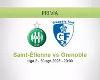 Pronóstico Saint-Étienne Grenoble (30 agosto 2025)