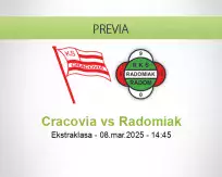 Pronóstico Cracovia Radomiak (08 marzo 2025)