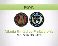 Pronóstico Atlanta United Philadelphia (14 abril 2024)