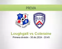 Pronóstico Loughgall Coleraine (30 diciembre 2024)