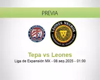 Pronóstico Tepa Leones (07 septiembre 2025)