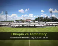 Pronóstico Olimpia Tembetary (19 julio 2025)