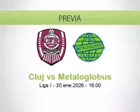 Cluj vs Metaloglobus