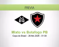 Mixto vs Botafogo PB