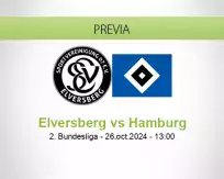 Pronóstico Elversberg Hamburg (26 octubre 2024)