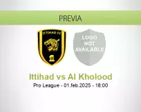 Pronóstico Ittihad Al Kholood (01 febrero 2025)