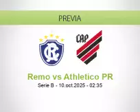 Pronóstico Remo Athletico PR (09 octubre 2025)