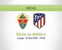 Elche vs Atlético