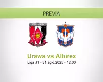 Pronóstico Urawa Albirex (31 agosto 2025)