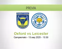 Pronóstico Oxford Leicester (13 septiembre 2025)