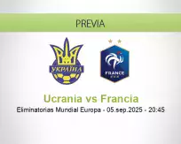 Pronóstico Ucrania Francia (05 septiembre 2025)