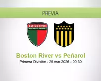 Boston River vs Peñarol