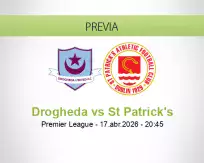 Pronóstico Drogheda St Patrick's (17 abril 2026)