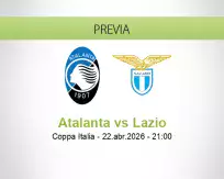 Pronóstico Atalanta Lazio (22 abril 2026)
