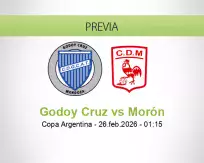 Godoy Cruz vs Morón