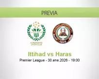 Pronóstico Ittihad Haras (30 enero 2026)