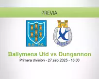Pronóstico Ballymena Utd Dungannon (27 septiembre 2025)