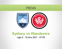 Pronóstico Sydney Wanderers (16 enero 2021)