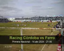 Pronóstico Racing Córdoba Ferro (14 abril 2024)