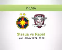 Pronóstico Steaua Rapid (20 abril 2024)