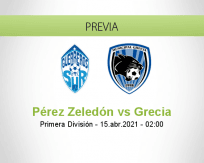 Pronóstico Pérez Zeledón Grecia (14 abril 2021)