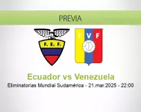 Ecuador vs Venezuela