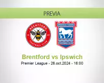 Pronóstico Brentford Ipswich (26 octubre 2024)