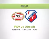 Pronóstico PSV Utrecht (15 febrero 2025)