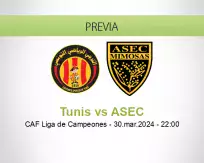 Pronóstico Tunis ASEC (30 marzo 2024)