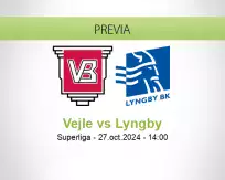 Pronóstico Vejle Lyngby (27 octubre 2024)