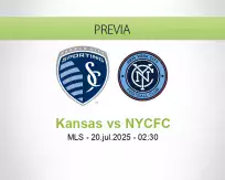 Pronóstico Kansas NYCFC (19 julio 2025)
