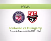 Pronóstico Toulouse Guingamp (05 febrero 2025)