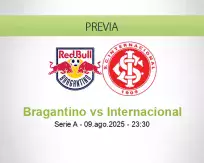 Pronóstico Bragantino Internacional (09 agosto 2025)