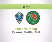 Pronóstico Feiha Ittifaq (26 octubre 2024)