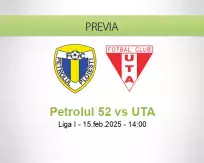 Pronóstico Petrolul 52 UTA (15 febrero 2025)