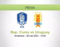 Rep. Corea vs Uruguay