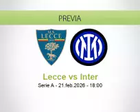 Lecce vs Inter