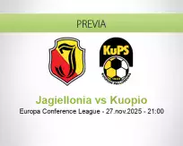 Pronóstico Jagiellonia Kuopio (27 noviembre 2025)