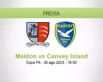 Pronóstico Maldon Canvey Island (30 agosto 2025)