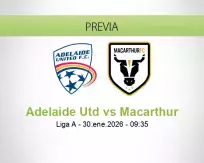 Adelaide Utd vs Macarthur