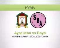 Pronóstico Ayacucho Boys (30 julio 2025)