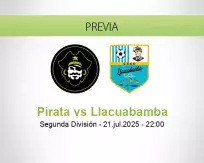 Pronóstico Pirata Llacuabamba (21 julio 2025)