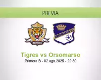 Pronóstico Tigres Orsomarso (02 agosto 2025)