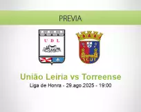 Pronóstico União Leiria Torreense (29 agosto 2025)