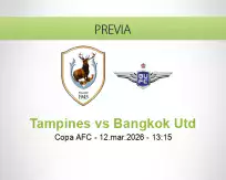 Tampines vs Bangkok Utd